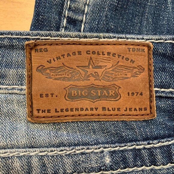 Big Star Maddie Boot Stretch Jean Size 27R Medium Wash - Picture 7 of 11